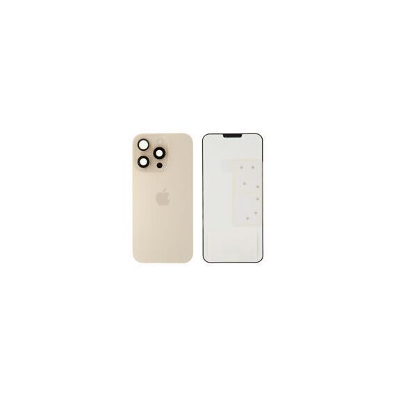 Apple (661-49557) Back Glass (Original) - Desert Titanium, Apple iPhone 16 Pro | Techbox