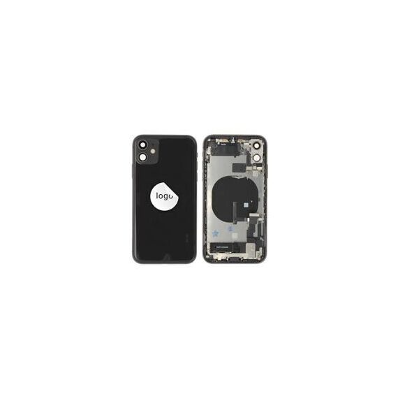 For iPhone/iPad (AP110024BPSP-C) Rear Cover (Pulled C) incl. small parts - Black, For iPhone 11 | Techbox