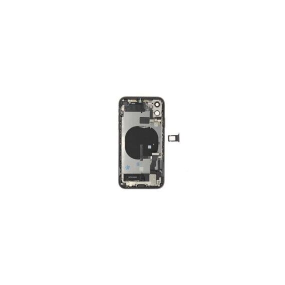 For iPhone/iPad (AP110024BPSP-C) Rear Cover (Pulled C) incl. small parts - Black, For iPhone 11 | Techbox