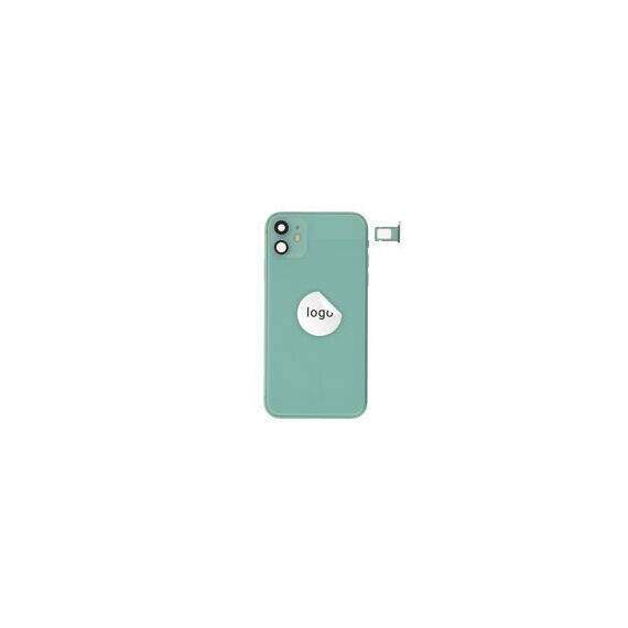 For iPhone/iPad (AP110024GRNPSP) Rear Cover (Pulled, with small parts) - Green, for iPhone 11 Quality: A-grade - Smartphone Covers & Frames - Smartphone - Techbox