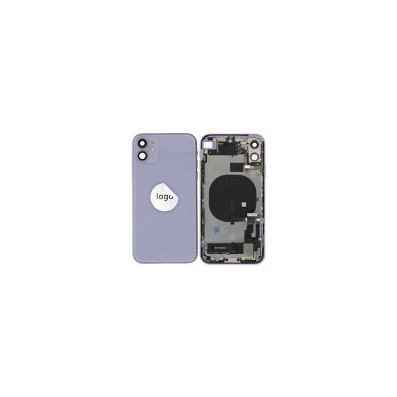 For iPhone/iPad (AP110024PPSP-B) Rear Cover (Pulled B) incl. small parts - Purple, For iPhone 11 - Smartphone Covers & Frames - Smartphone - Techbox