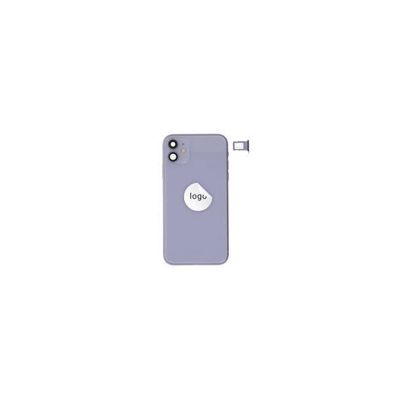 For iPhone/iPad (AP110024PPSP-B) Rear Cover (Pulled B) incl. small parts - Purple, For iPhone 11 - Smartphone Covers & Frames - Smartphone - Techbox