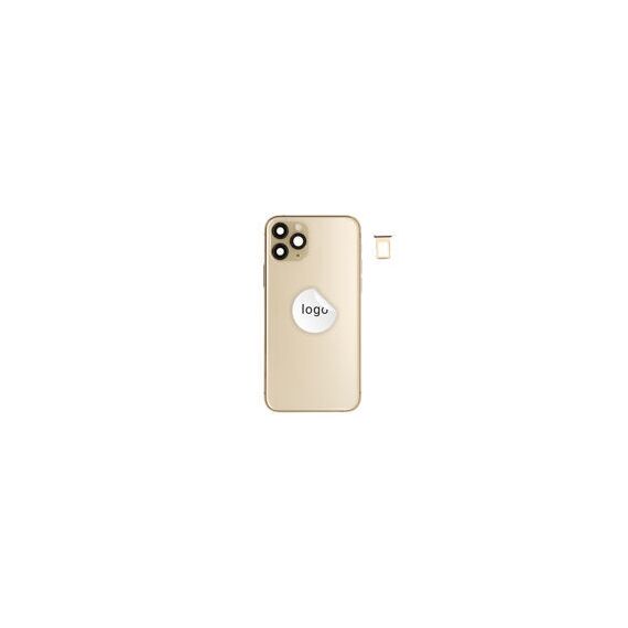 For iPhone/iPad (AP11P0024GOPSP) Rear Cover (Pulled A) incl. small parts - Gold, For iPhone 11 Pro - Smartphone Covers & Frames - Smartphone - Techbox