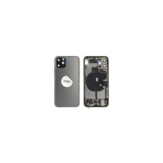 For iPhone/iPad (AP11P0024GRPSP) Rear Cover (Pulled A) incl. small parts - Space Grey, For iPhone 11 Pro - Smartphone Covers & Frames - Smartphone - Techbox
