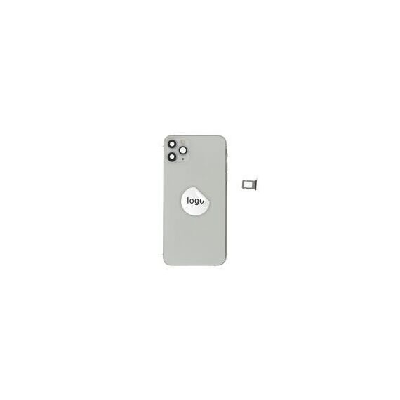For iPhone/iPad (AP11PM0024SPSP) Rear Cover (Pulled, with small parts) - Silver, for iPhone 11 Pro Max Quality: A-grade - Smartphone Covers & Frames - Smartphone - Techbox