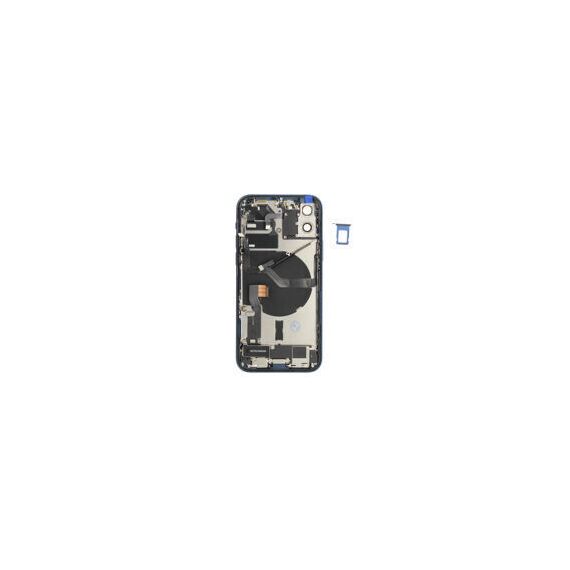 For iPhone/iPad (AP120024BLPSP-B) Rear Cover (Pulled B) incl. small parts - Blue, For iPhone 12 - Smartphone Covers & Frames - Smartphone - Techbox