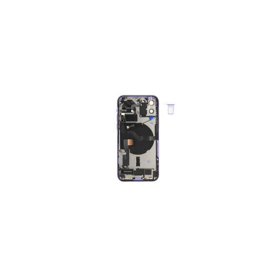 For iPhone/iPad (AP120024PPSP-B) Rear Cover (Pulled B) incl. small parts - Purple, For iPhone 12 - Smartphone Covers & Frames - Smartphone - Techbox