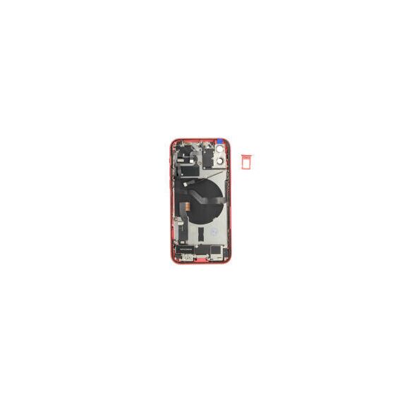 For iPhone/iPad (AP120024RPSP-C) Rear Cover (Pulled C) incl. small parts - Red, For iPhone 12 - Smartphone Covers & Frames - Smartphone - Techbox