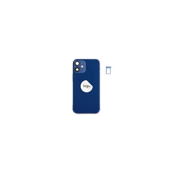 For iPhone/iPad (AP12M0024BLPSP-B) Rear Cover (Pulled B) incl. small parts - Blue, For iPhone 12 mini - Smartphone Covers & Frames - Smartphone - Techbox