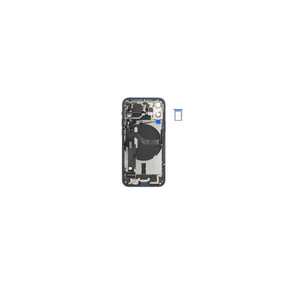 For iPhone/iPad (AP12M0024BLPSP-B) Rear Cover (Pulled B) incl. small parts - Blue, For iPhone 12 mini - Smartphone Covers & Frames - Smartphone - Techbox