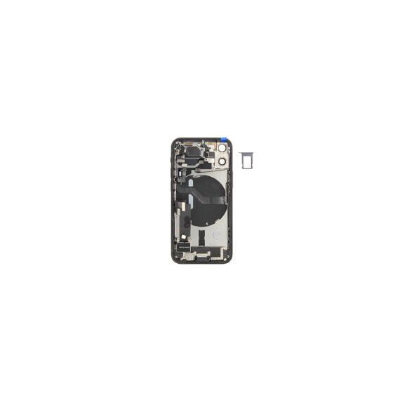For iPhone/iPad (AP12M0024BPSP) Rear Cover (Pulled A) incl. small parts - Black, For iPhone 12 mini - Smartphone Covers & Frames - Smartphone - Techbox