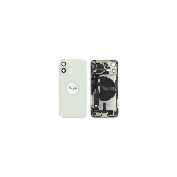 For iPhone/iPad (AP12M0024GRNPSP-B) Rear Cover (Pulled B) incl. small parts - Green, For iPhone 12 mini - Smartphone Covers & Frames - Smartphone - Techbox