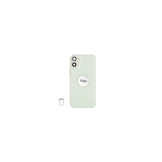 For iPhone/iPad (AP12M0024GRNPSP-B) Rear Cover (Pulled B) incl. small parts - Green, For iPhone 12 mini - Smartphone Covers & Frames - Smartphone - Techbox