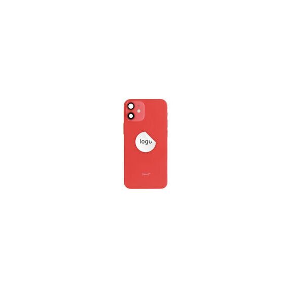 For iPhone/iPad (AP12M0024RPSP-C) Rear Cover (Pulled C) incl. small parts - Red, For iPhone 12 mini - Smartphone Covers & Frames - Smartphone - Techbox