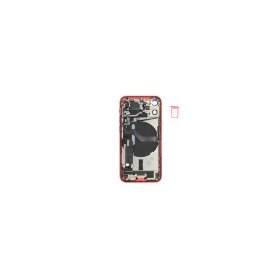 For iPhone/iPad (AP12M0024RPSP) Rear Cover (Pulled A) incl. small parts - Red, For iPhone 12 mini - Smartphone Covers & Frames - Smartphone - Techbox