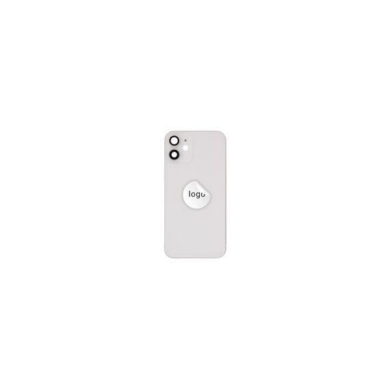 For iPhone/iPad (AP12M24WP) Rear Cover (Pulled, with buttons and without smallparts) - White, for iPhone 12 mini - Smartphone Covers & Frames - Smartphone - Techbox