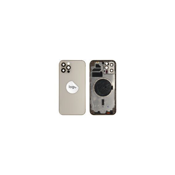 For iPhone/iPad (AP12P24GOP) Rear Cover (Pulled) - Gold, For iPhone 12 Pro - Smartphone Covers & Frames - Smartphone - Techbox