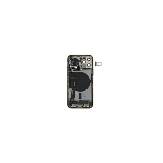 For iPhone/iPad (AP12P24GOPSP) Rear Cover (Pulled, with small parts) - Gold, for iPhone 12 Pro Quality: A-grade - Smartphone Covers & Frames - Smartphone - Techbox