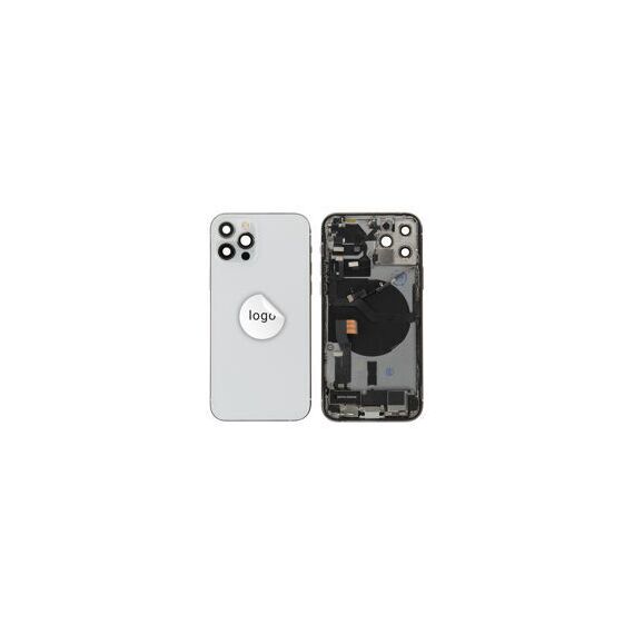 For iPhone/iPad (AP12P24SPSP) Rear Cover (Pulled, with small parts) - Silver, for iPhone 12 Pro Quality: A-grade - Smartphone Covers & Frames - Smartphone - Techbox