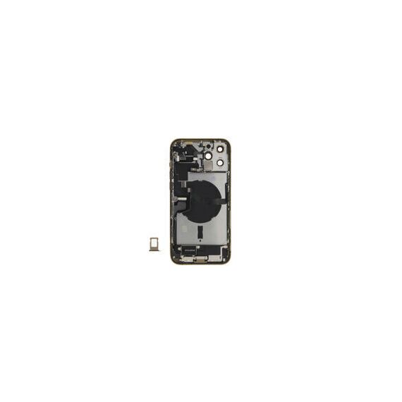 For iPhone/iPad (AP12PM0024GOPSP-B) Rear Cover (Pulled B) incl. small parts - Gold, For iPhone 12 Pro Max - Smartphone Covers & Frames - Smartphone - Techbox