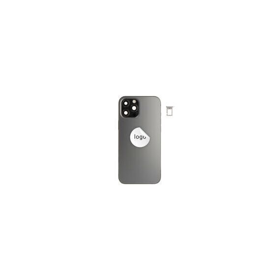 For iPhone/iPad (AP12PM0024GRPSP-C) Rear Cover (Pulled C) incl. small parts - Space Grey, For iPhone 12 Pro Max - Smartphone Covers & Frames - Smartphone - Techbox