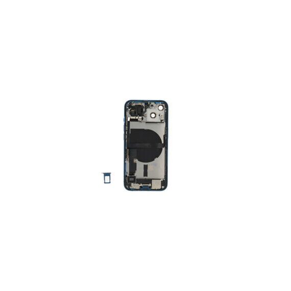 For iPhone/iPad (AP130024BLPSP-B) Rear Cover (Pulled B) incl. small parts - Blue, For iPhone 13 - Smartphone Covers & Frames - Smartphone - Techbox