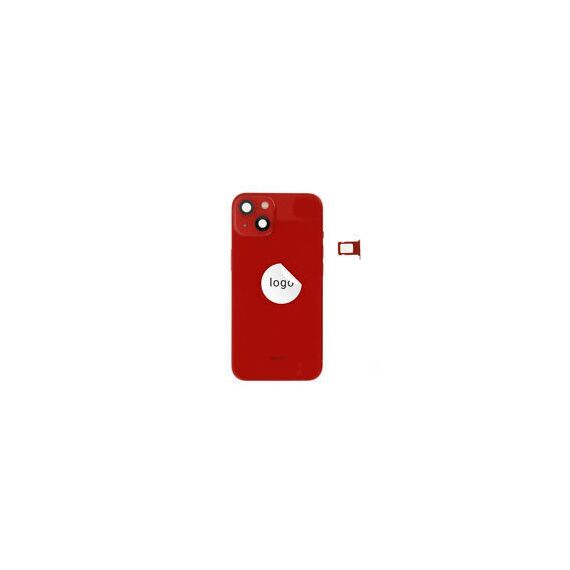 For iPhone/iPad (AP130024RPSP-C) Rear Cover (Pulled C) incl. small parts - Red, For iPhone 13 - Smartphone Covers & Frames - Smartphone - Techbox