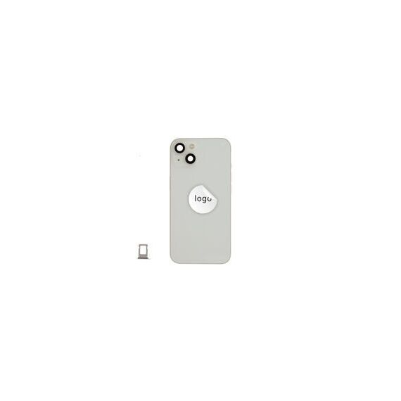 For iPhone/iPad (AP130024SPSP) Rear Cover (Pulled A) incl. small parts - White, For iPhone 13 - Smartphone Covers & Frames - Smartphone - Techbox