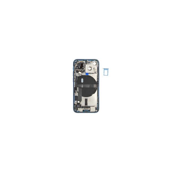 For iPhone/iPad (AP13M0024BLPSP-B) Rear Cover (Pulled B) incl. small parts - Blue, For iPhone 13 mini - Smartphone Covers & Frames - Smartphone - Techbox