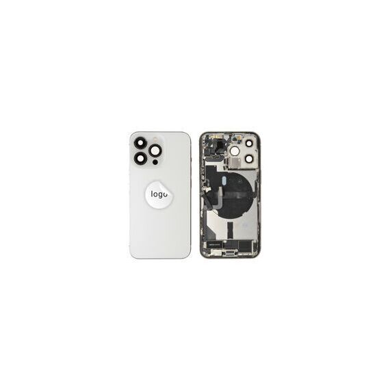 For iPhone/iPad (AP13P0024SPSP) Rear Cover (Pulled, with small parts) - Silver, for iPhone 13 Pro Quality: A-grade - Smartphone Covers & Frames - Smartphone - Techbox