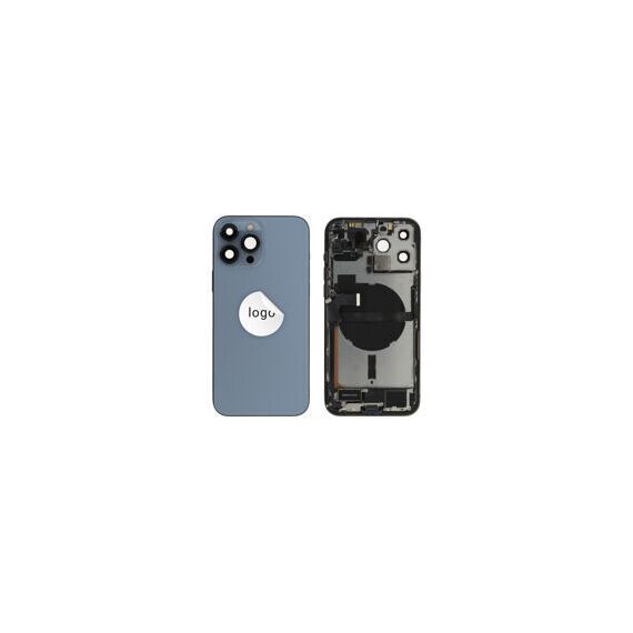 For iPhone/iPad (AP13PM0024BLPSP-B) Rear Cover (Pulled B) incl. small parts - Blue, For iPhone 13 Pro Max - Smartphone Covers & Frames - Smartphone - Techbox