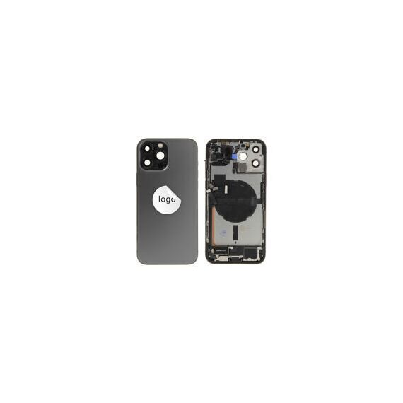 For iPhone/iPad (AP13PM0024BPSP-C) Rear Cover (Pulled C) incl. small parts - Graphite, For iPhone 13 Pro Max - Smartphone Covers & Frames - Smartphone - Techbox