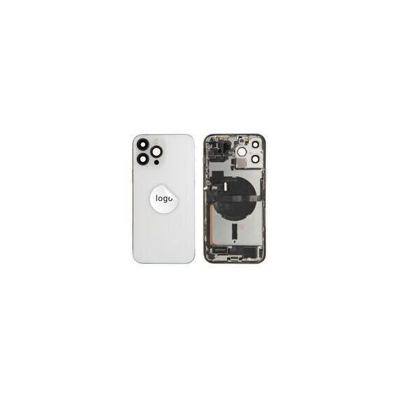 For iPhone/iPad (AP13PM0024SPSP-B) Rear Cover (Pulled B) incl. small parts - Silver, For iPhone 13 Pro Max - Smartphone Covers & Frames - Smartphone - Techbox