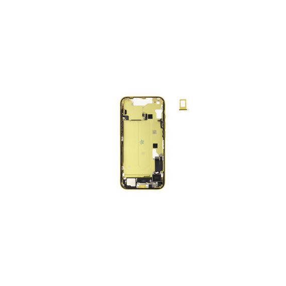 For iPhone/iPad (AP140021YPSP-B) Middle Frame (Pulled B) incl. small parts - Yellow, For iPhone 14 - Smartphone Covers & Frames - Smartphone - Techbox