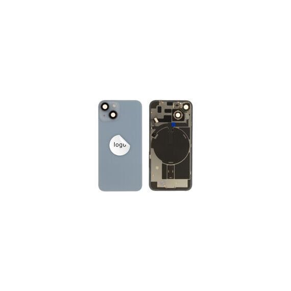 For iPhone/iPad (AP140024BLPG) Rear Cover - Blue (Pulled), for model iPhone 14 - Smartphone Covers & Frames - Smartphone - Techbox