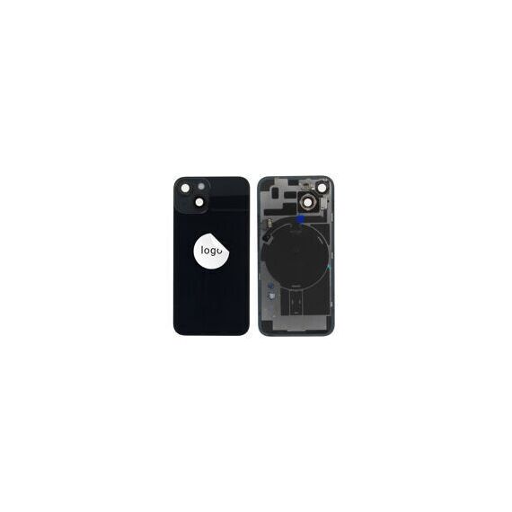 For iPhone/iPad (AP140024BPSP-B) Rear Cover (Pulled B) incl. small parts - Black, For iPhone 14 - Smartphone Covers & Frames - Smartphone - Techbox