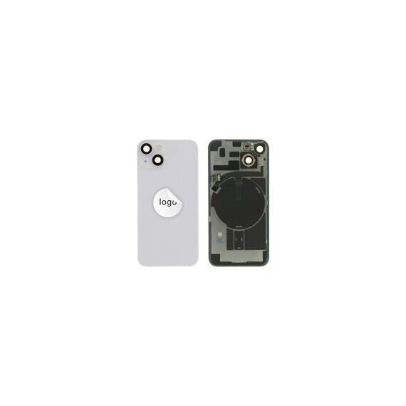 For iPhone/iPad (AP140024PPSP) Rear Cover (Pulled) - Purple, for model iPhone 14 (incl. smallparts & midframe) - Smartphone Covers & Frames - Smartphone - Techbox