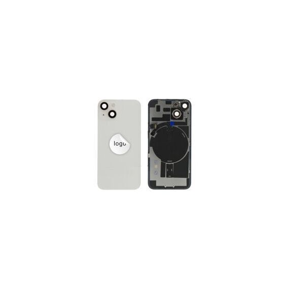 For iPhone/iPad (AP140024WPSP-C) Rear Cover (Pulled C) incl. small parts - White, For iPhone 14 - Smartphone Covers & Frames - Smartphone - Techbox