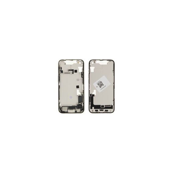 For iPhone/iPad (AP140024WPSP-C) Rear Cover (Pulled C) incl. small parts - White, For iPhone 14 - Smartphone Covers & Frames - Smartphone - Techbox