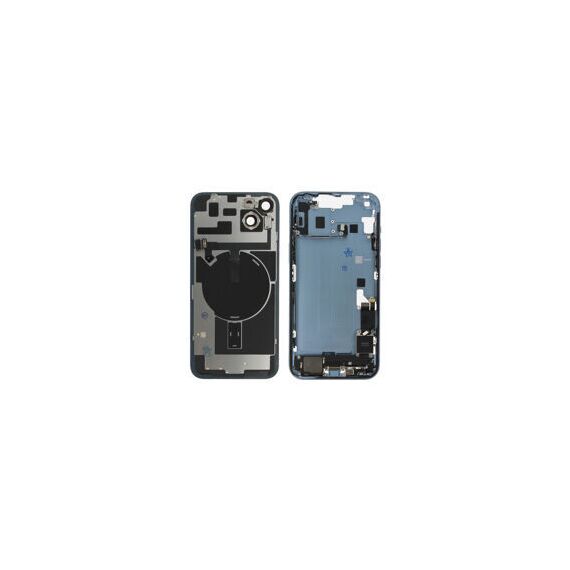For iPhone/iPad (AP14PL0024BLPSP-C) Rear Cover (Pulled C) incl. small parts - Blue, For iPhone 14 Plus - Smartphone Covers & Frames - Smartphone - Techbox
