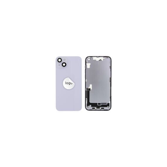 For iPhone/iPad (AP14PL0024PPSP) Rear Cover (Pulled) - Purple, for model iPhone 14 Plus (incl. smallparts & midframe) - Smartphone Covers & Frames - Smartphone - Techbox