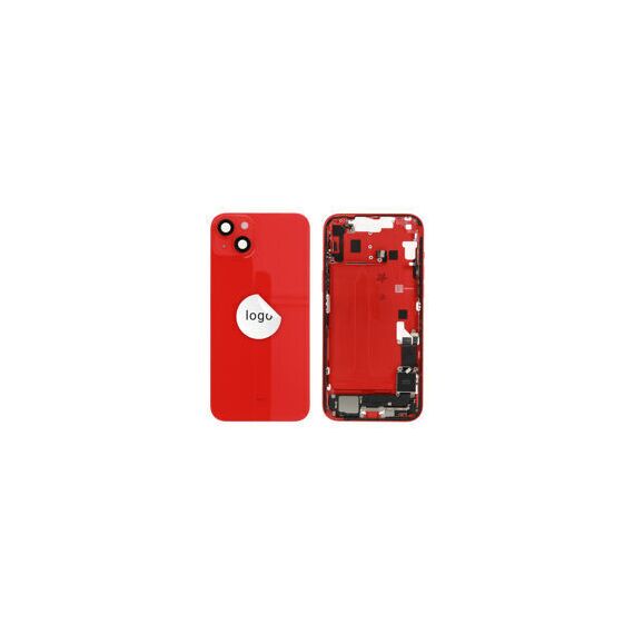 For iPhone/iPad (AP14PL0024RPSP-B) Rear Cover (Pulled B) incl. small parts - Red, For iPhone 14 Plus - Smartphone Covers & Frames - Smartphone - Techbox