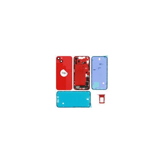 For iPhone/iPad (AP14PL0024RPSP-C) Rear Cover (Pulled C) incl. small parts - Red, For iPhone 14 Plus - Smartphone Covers & Frames - Smartphone - Techbox