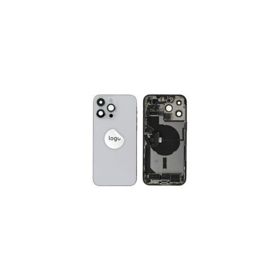 For iPhone/iPad (AP14PM0024SPSP-C) Rear Cover (Pulled C) incl. small parts - Silver, For iPhone 14 Pro Max - Smartphone Covers & Frames - Smartphone - Techbox