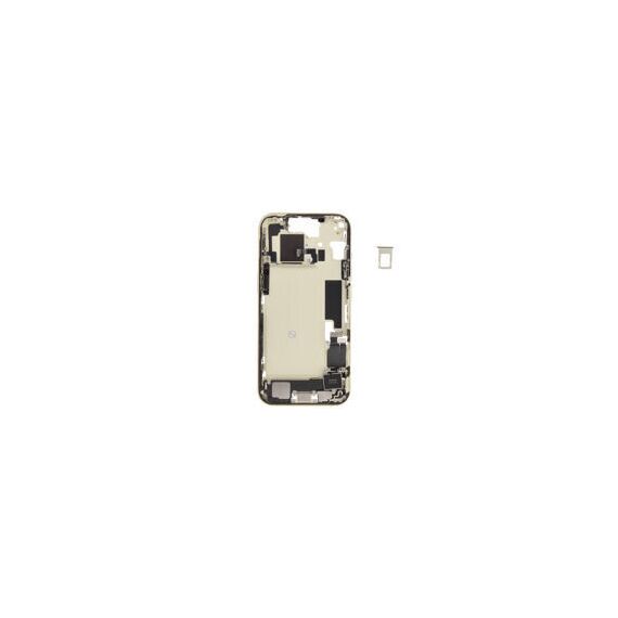 For iPhone/iPad (AP150021YPSP-C) Middle Frame (Pulled C) incl. small parts - Yellow, For iPhone 15 - Smartphone Covers & Frames - Smartphone - Techbox