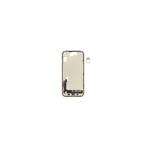 For iPhone/iPad (AP150021YPSP-C) Middle Frame (Pulled C) incl. small parts - Yellow, For iPhone 15 - Smartphone Covers & Frames - Smartphone - Techbox