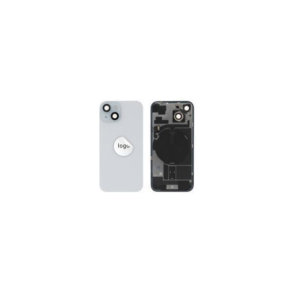 For iPhone/iPad (AP150024BLPSP-B) Rear Cover (Pulled B) incl. small parts - Blue, For iPhone 15 - Smartphone Covers & Frames - Smartphone - Techbox