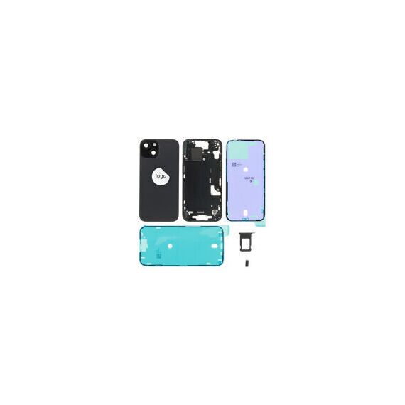 For iPhone/iPad (AP150024BP) Rear Cover - Black (Pulled incl middle frame), for model iPhone 15 (with buttons and without smallparts) - Smartphone Covers & Frames - Smartphone - Techbox
