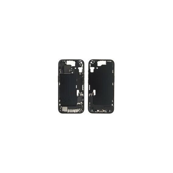 For iPhone/iPad (AP150024BPSP) Rear Cover - Black (Pulled incl middle frame), for model iPhone 15 (incl. smallparts) - Smartphone Covers & Frames - Smartphone - Techbox
