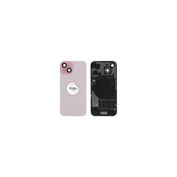 For iPhone/iPad (AP150024PIPG-B) Back Glass (Pulled B) - Pink, For iPhone 15 - Smartphone Covers & Frames - Smartphone - Techbox